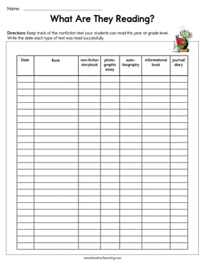 Third Grade Genres Worksheets - Have Fun Teaching