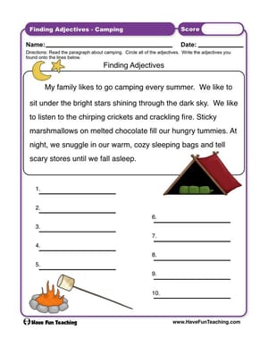 English Worksheets - Have Fun Teaching