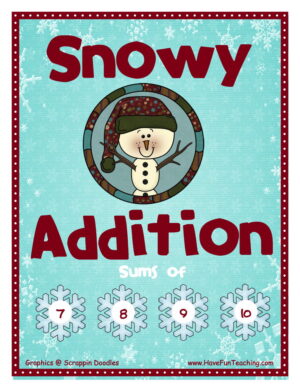 Snowy Addition Activity