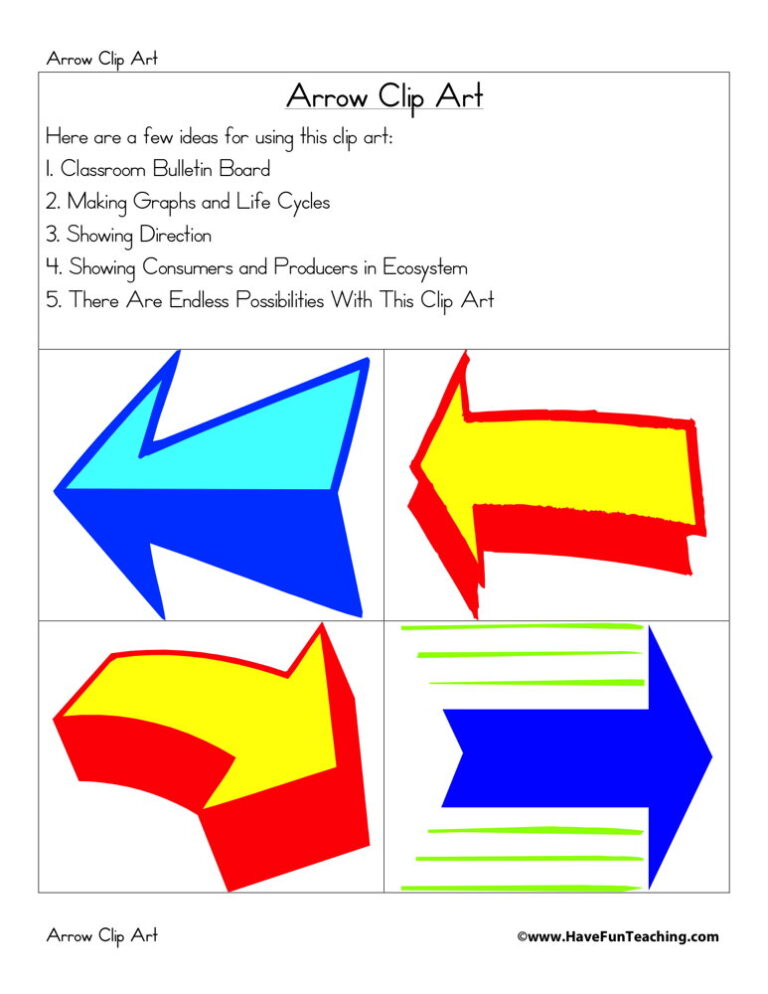 Arrow Clip Art