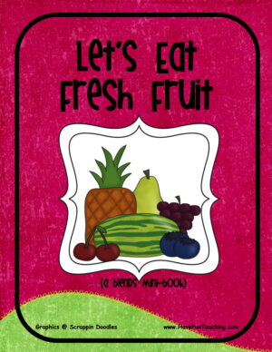 Let's Eat Fresh Fruit Blends Activity
