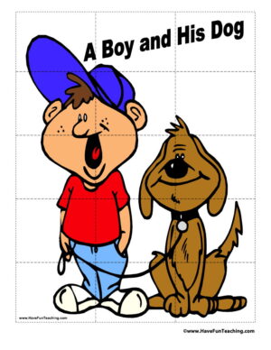 A Boy and His Dog Puzzle
