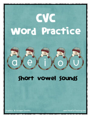 CVC Short Vowel Sounds Activity