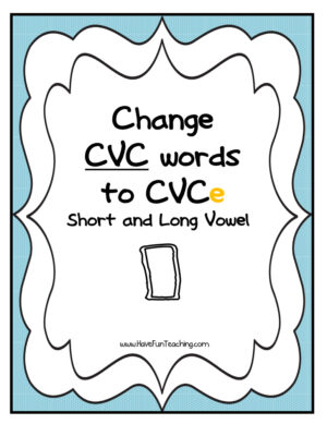 Short and Long Vowel I CVCe Activity