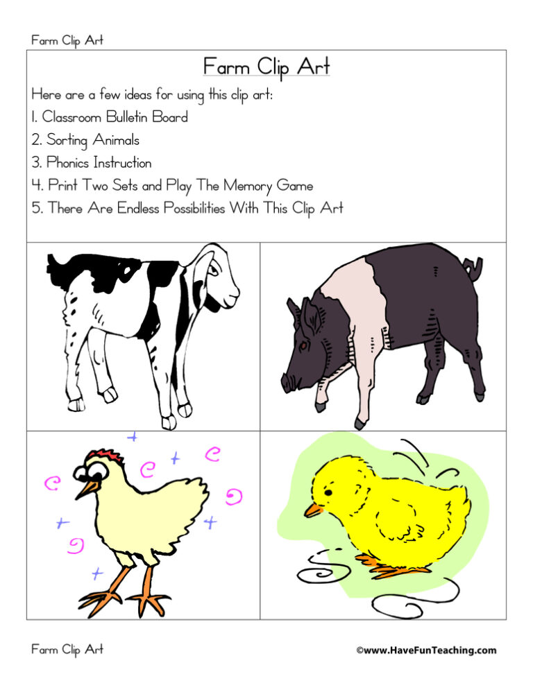 Farm Clip Art