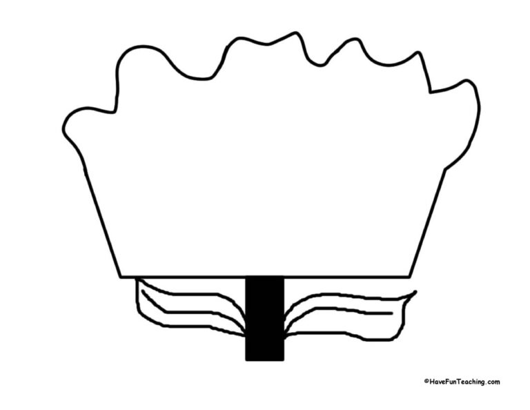 Flower Shape Book Activity