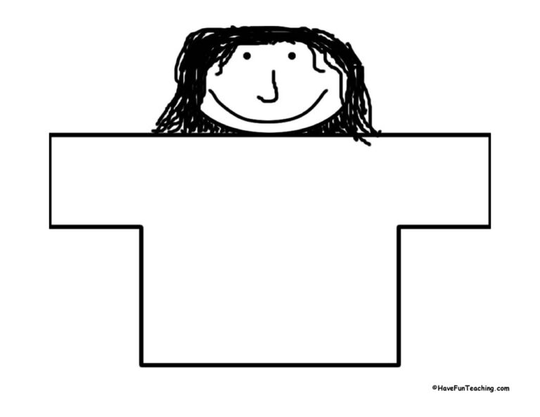 Girl Shape Book Activity