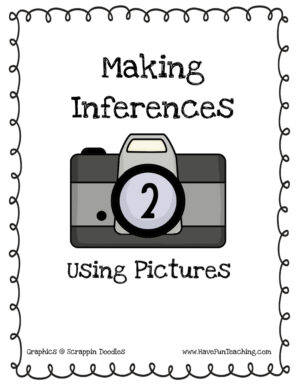 Making Inferences Pictures Activity