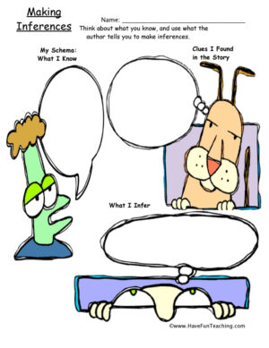 Making Inferences Graphic Organizer