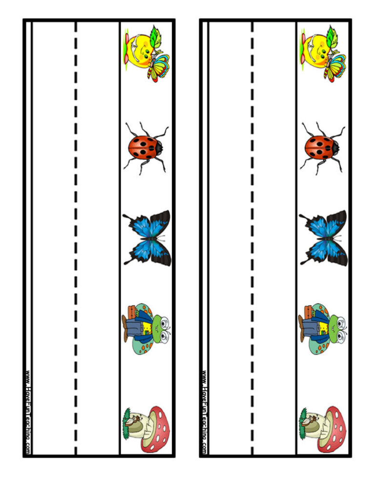 Insects Desk Name Tags