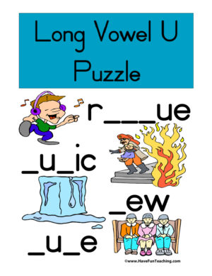 Long Vowel U Puzzle
