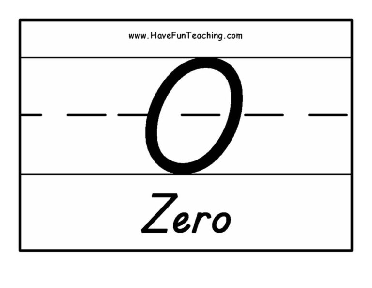 Black and White Number Signs