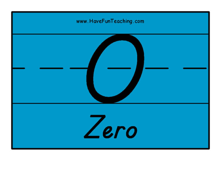 Color Number Signs