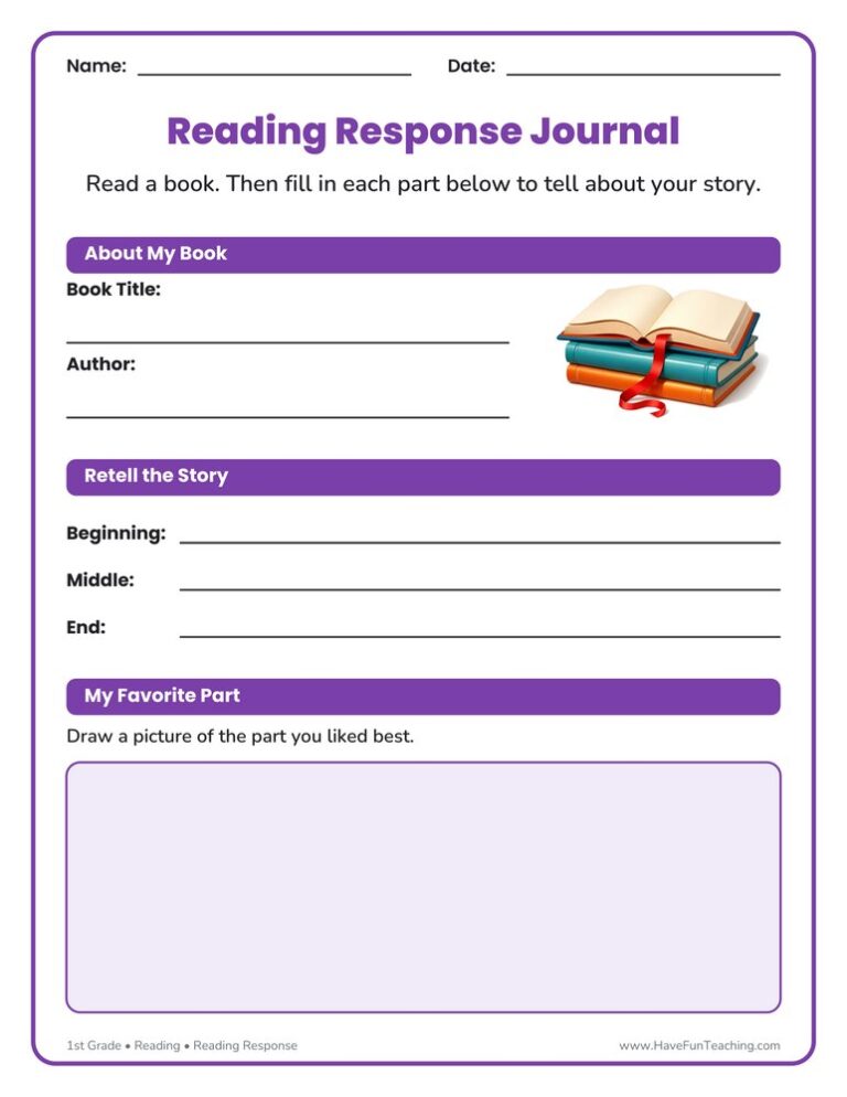 Reading Response Journal
