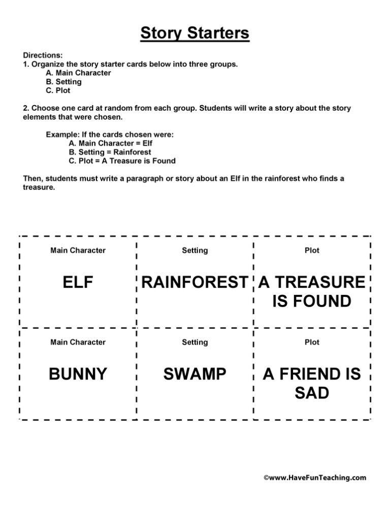 Story Starters