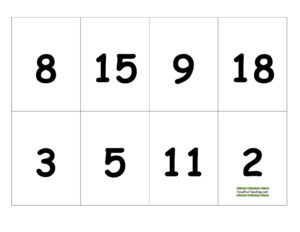 Subtraction BINGO