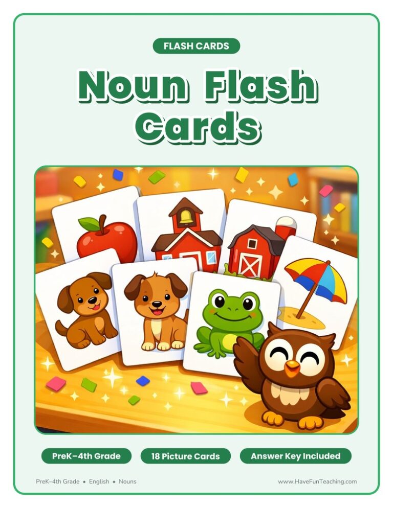 Noun Flash Cards