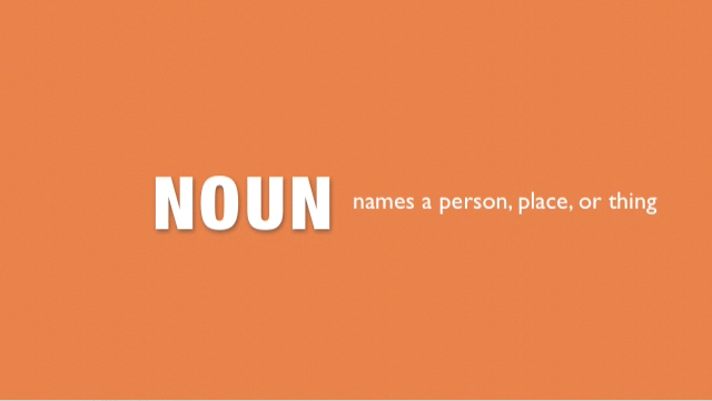 Noun Song (Lyric Music Video)