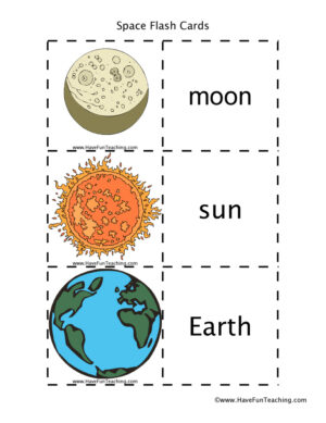 Space Flash Cards