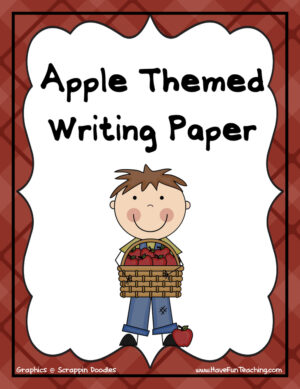 Apple Themed Writing Activity