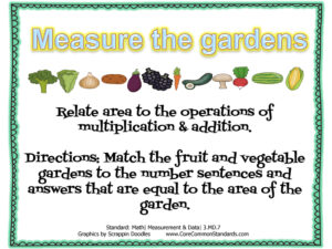 3.MD.7 Common Core Activity