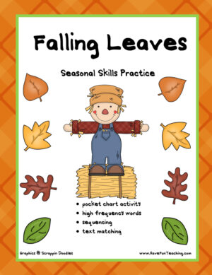 Falling Leaves Sight Words Activity