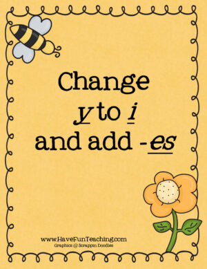Plurals Activity