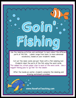 Fish Parts Activity