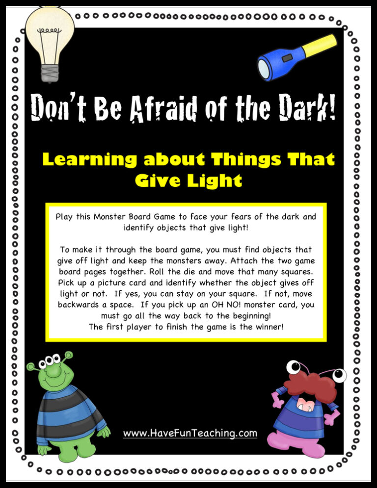 Things That Give Light Activity