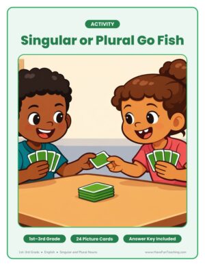 Singular Plural Noun Go Fish