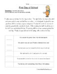Story Plot Order of Events Worksheet - Have Fun Teaching
