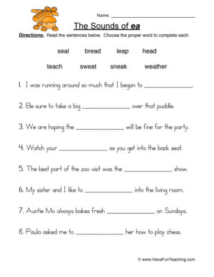 EA Worksheet