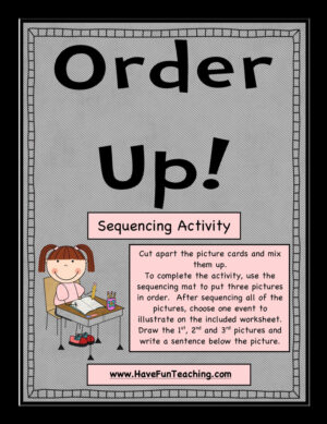 Order Up Sequencing Activity