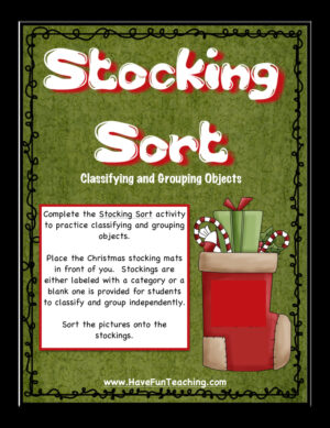 Stocking Sort Classifying Activity