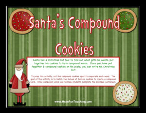 Santa's Compound Cookies Activity