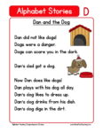 Alphabet Stories Letter D Reading Comprehension Worksheet - Have Fun ...