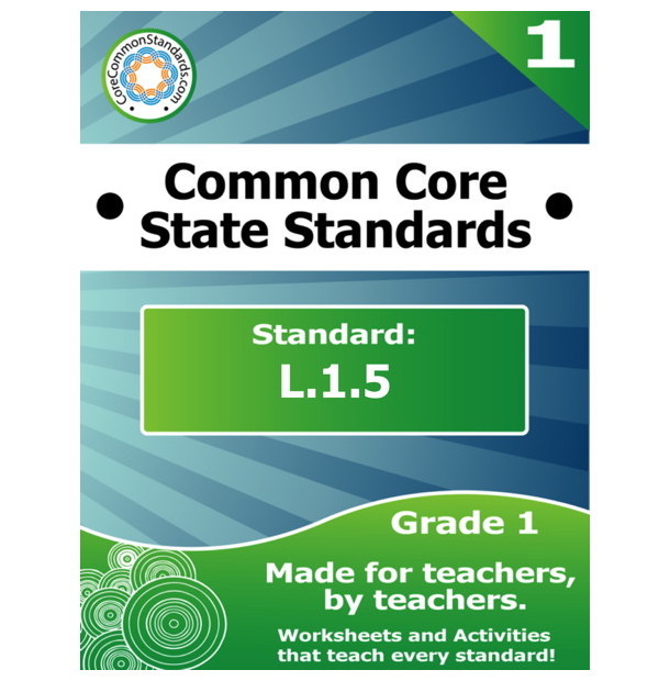 L.1.5 First Grade Common Core Lesson