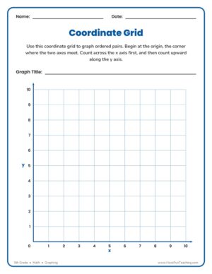Blank Coordinate Grid