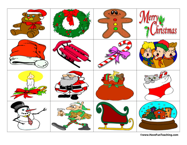 Christmas BINGO