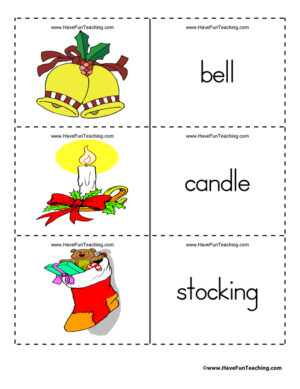 Christmas Flash Cards