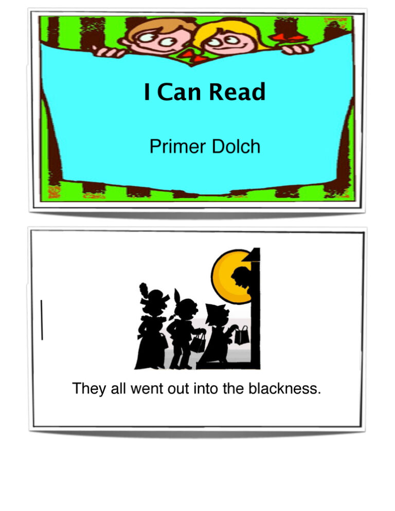 Primer Sight Words Book
