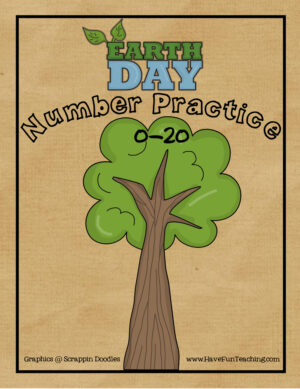 Earth Day Numbers Activity