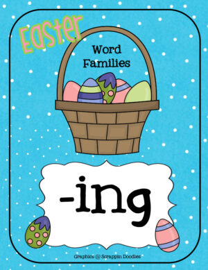 Easter ING Word Family Activity