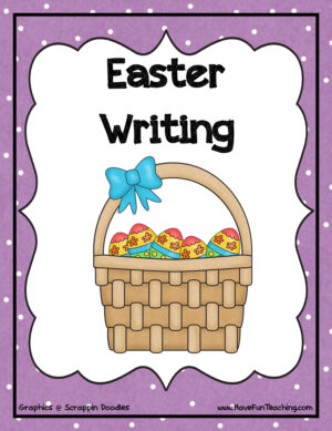 Easter Egg Writing Activity