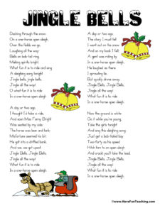 Jingle Bells Lyrics - Have Fun Teaching