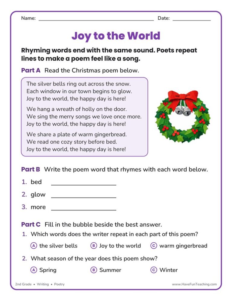 Joy to the World Lyrics