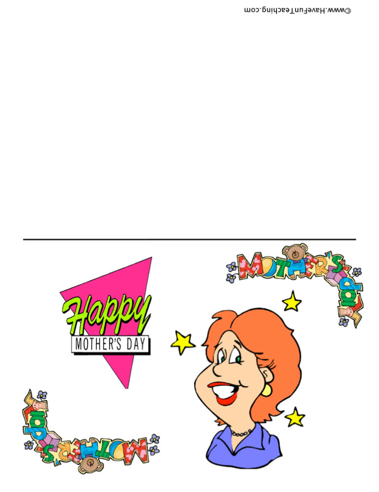 Mother's Day Smiling Mom Card