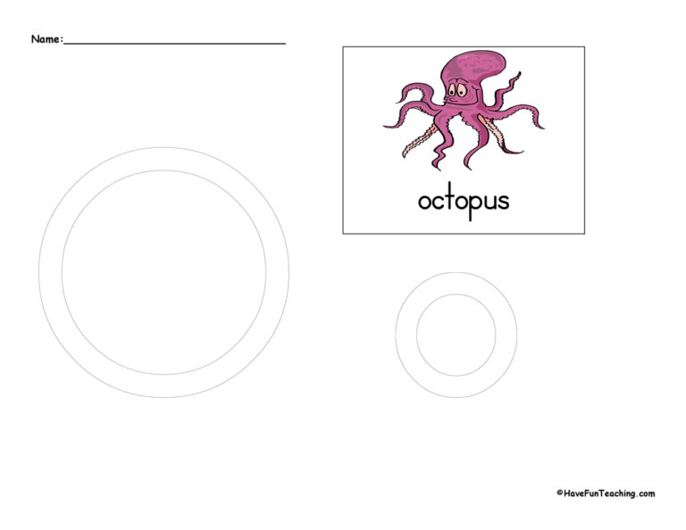 Letter O Tracing Worksheet