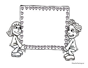 Valentine's Day Hearts Paper