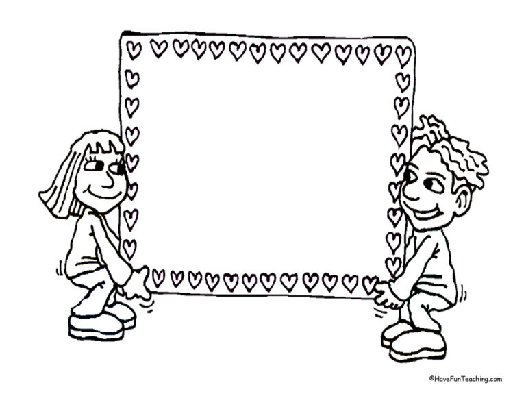 Valentine's Day Hearts Paper